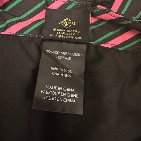 Wicked X Target Womens Mini Bubble Skirt Size XXL Black Pink Green Striped NWT - Picture 7 of 8